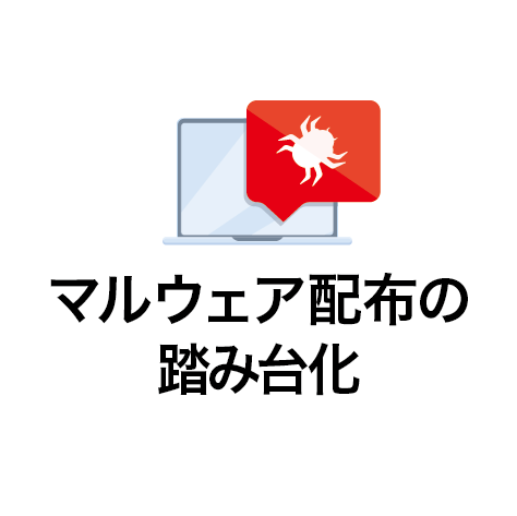 マルウェア配布の踏み台化